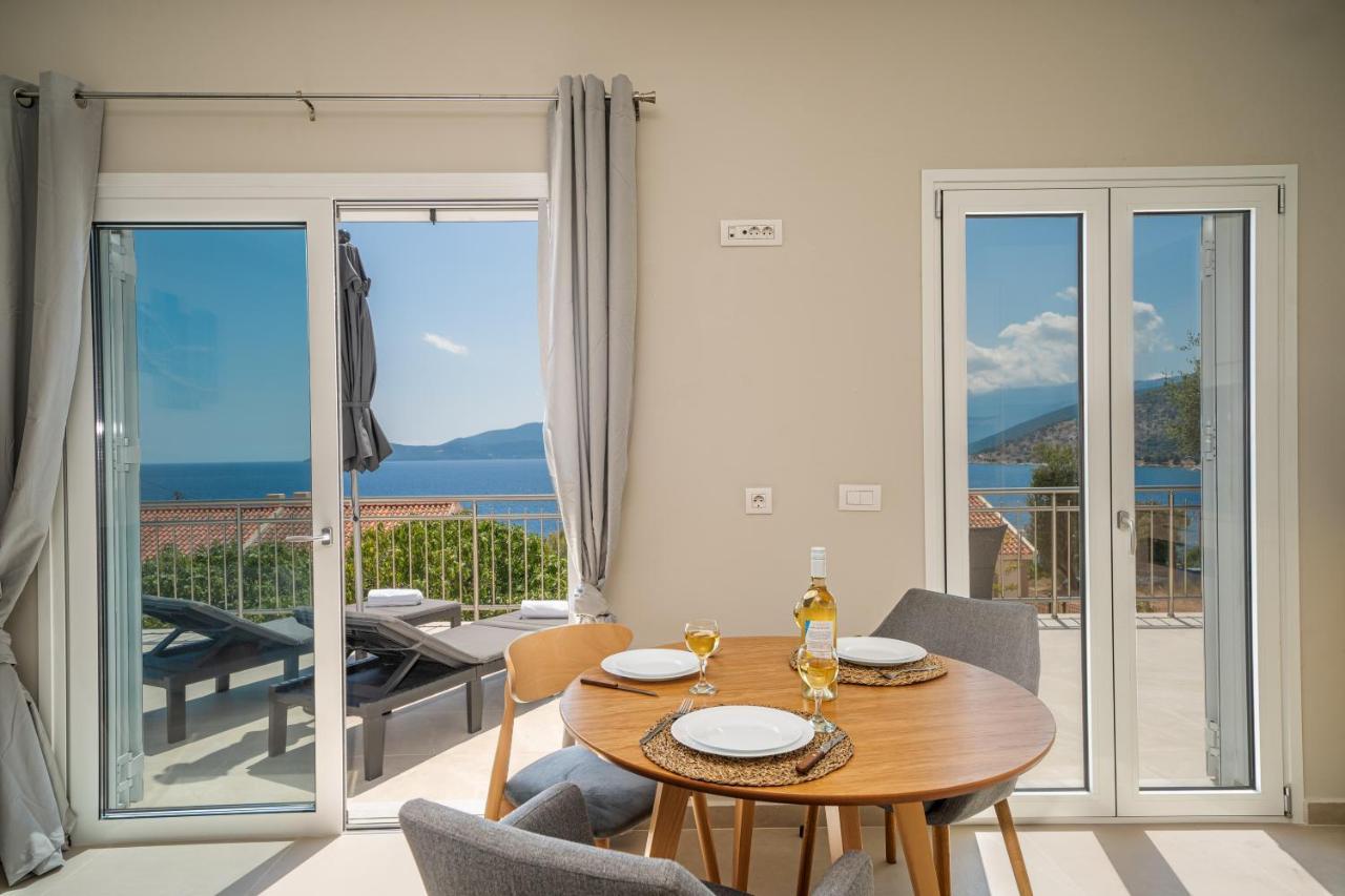Maritina'S Apartments Amazing Sea View Agia Efimia Luaran gambar