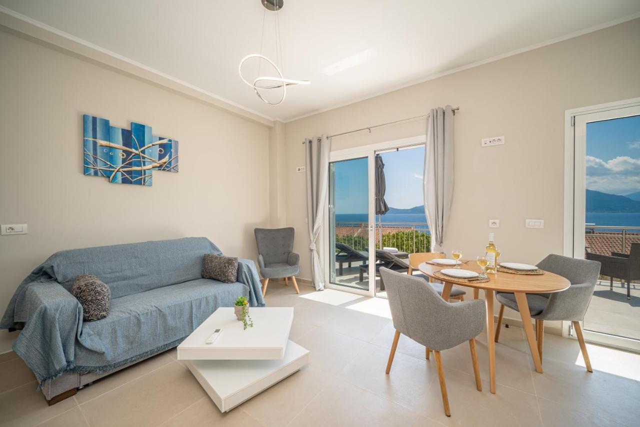 Maritina'S Apartments Amazing Sea View Agia Efimia Luaran gambar